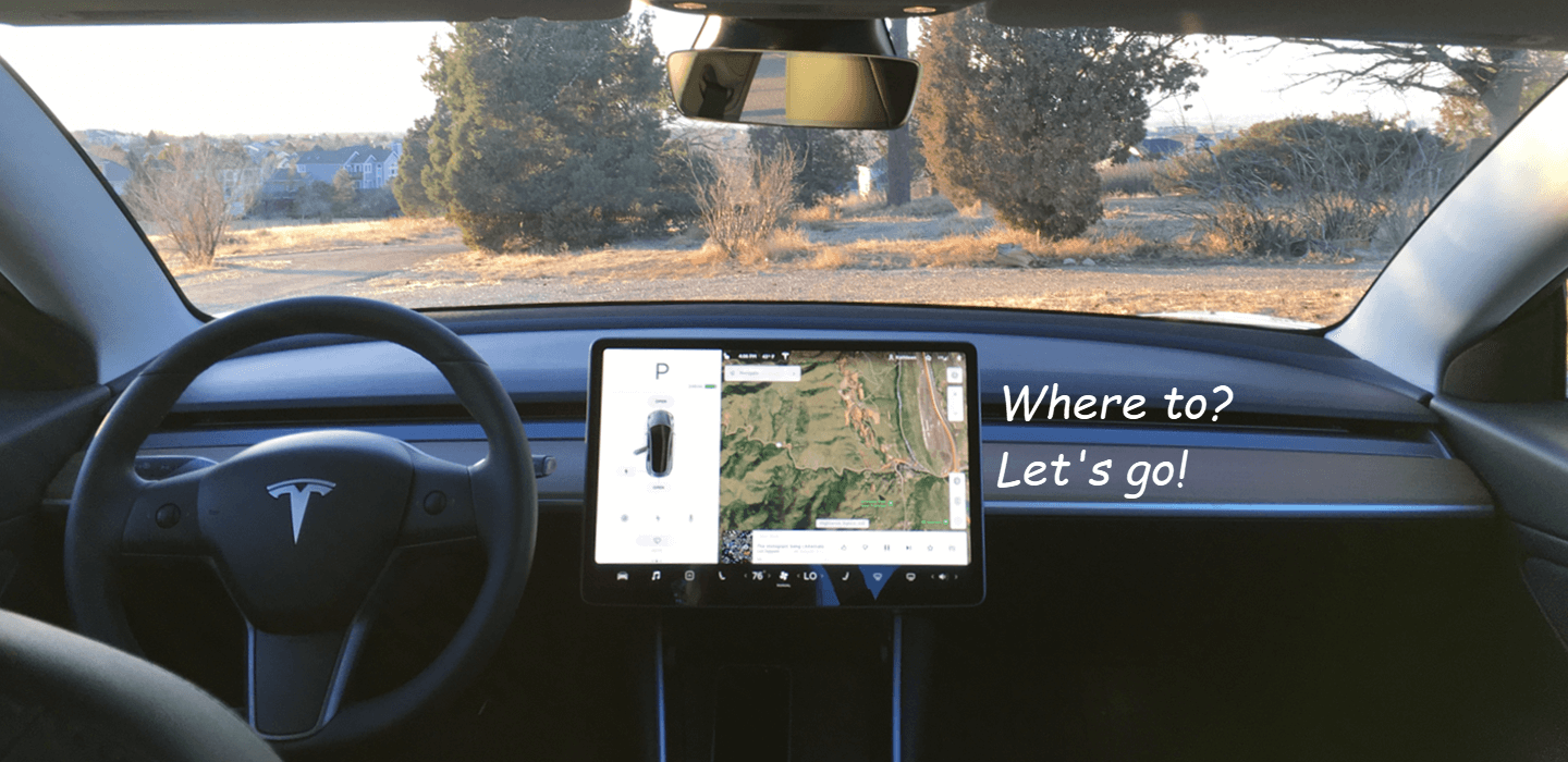 Tesla camping road trips are great